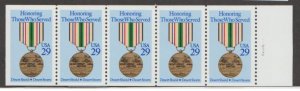 U.S. Scott #2552a Veterans Desert Storm & Shield Stamps - Mint NH Booklet Pane
