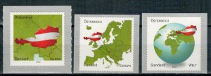 Austria 2012 MNH Stamps Scott 2384 Flag Map with error