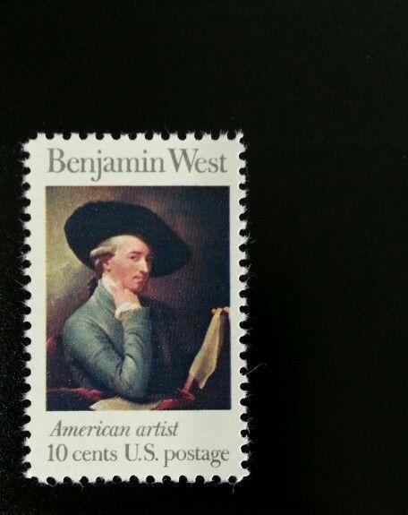 1975 10c Benjamin West, Anglo-American Painter Scott 1553 Mint F/VF NH