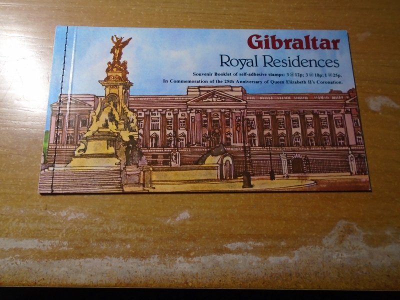 Gibraltar  #  368a   MNH  Complete booklet