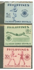 Philippines #610-612  Single (Complete Set)