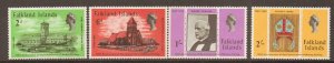 FALKLAND ISLANDS SG250/3 1969 BISHOP STIRLING MNH