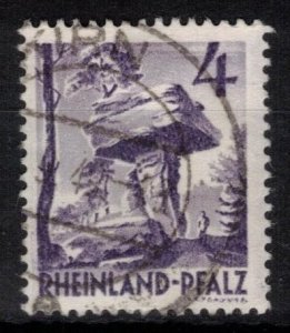 Germany - French Occupation - Rhine Palatinate - Scott 6N31