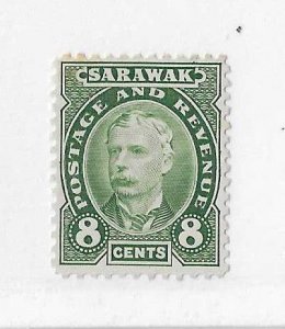 Sarawak Sc #31   8c OG VF