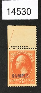 MOMEN: US STAMPS # 214SK SAMPLE MINT OG NH $150+ LOT #14530