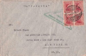 1929, 1st Flt., Montevideo, Uruguay-Argentina-Chile-Miami, See Remark (43068)