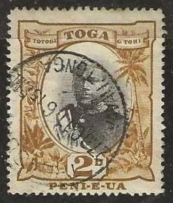 Tonga  Sc. 41a  used, Type II. 1897.  (T442)