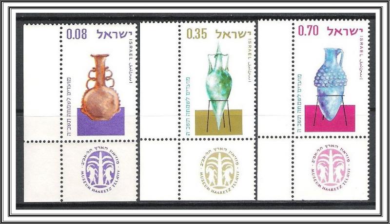 Israel #264-266 New Year W/Tab MNH