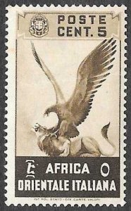 Italian East Africa SC 2 * Eagle * MNH * 1938