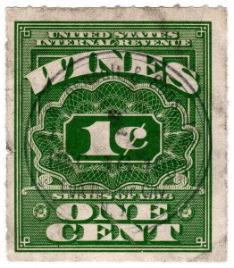 (I.B) US Revenue : Wines Duty 1c (1916)