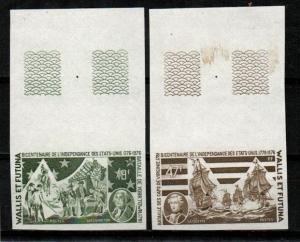 Wallis and Futuna Islands Scott 187-8 Mint NH imperf proofs