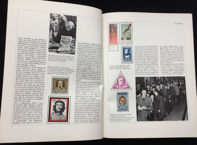 Francobolli Philatelic Illustrated Articles Info Book.1.7kg(LA225