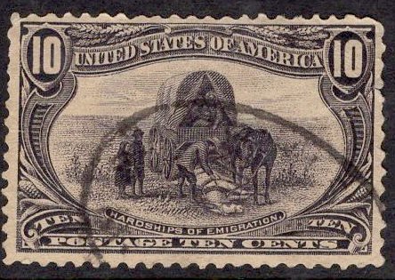 US Stamp #290 USED SCV $35