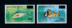 [99677] St. Vincent 1976 Marine life fish with OVP MNH