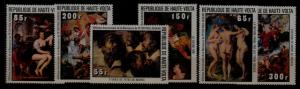 Burkina Faso 446-51 MNH Painting/Rubens SCV8.90