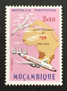 Mozambique 1963 #434, Planes, MNH.