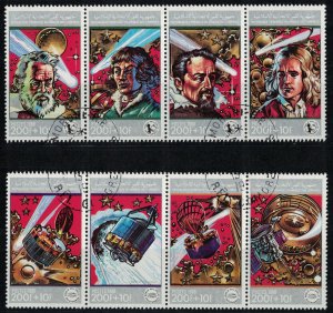 COMORE 1988 - Space, scientists, astronomers/complete set