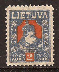 Lithuania  #  106  Mint