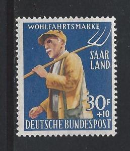  Saar Sc # B126 mint lightly hinged Semi Postal