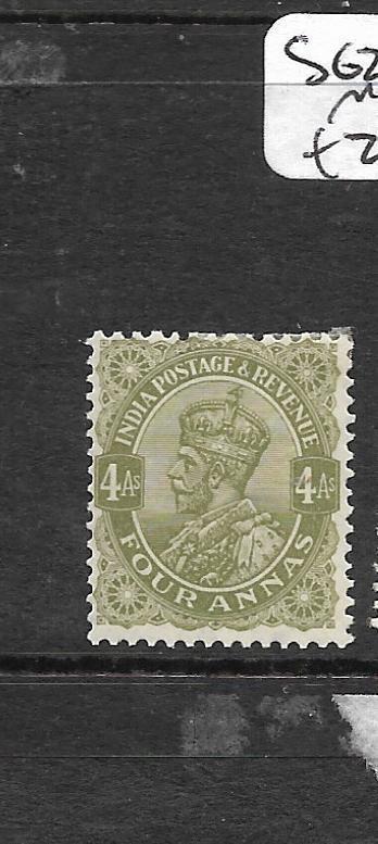 INDIA   (P1605BB)  KGV 4A   SG 210  MOG