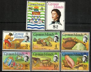 Cayman Islands Stamp 332b-345b  - Set of 8