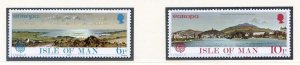 1977 Isle of Man SG97/98 Landscapes Set Unmounted Mint