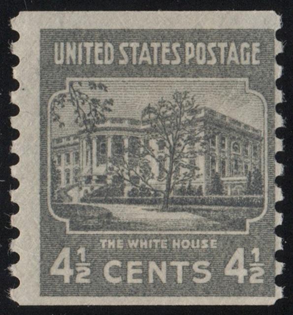 SC#844 4½¢ White House (1939) MH