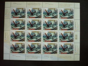 Stamps - Canada - Scott# 2043 - Mint Never Hinged Pane of 16 Stamps