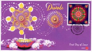 CA23-041, 2023, Diwali, First Day of Issue, Pictorial Postmark,Vancouver BC