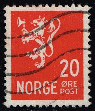 Norway #196 Lion Rampant; Used (0.25)