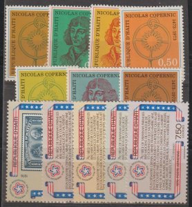 Haiti SC 680-1, 690, C415-19, C434-7 Mint Never Hinged