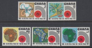Ghana 440-444 MNH VF