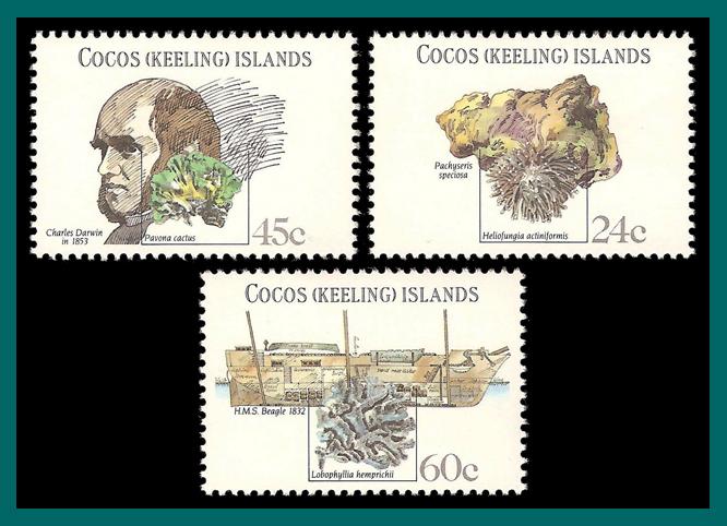 Cocos  1981 Charles Darwin, MNH 