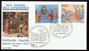 1983 - VATICAN - Scott #C73-C74 - FDC