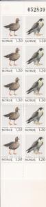 Norway # 776a, Booklet - Birds, NH, 1/2 Cat