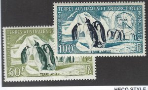 French Antarctic FSAT SC C1-C2 MNH VF SCV$77.50...Fill Great spots!