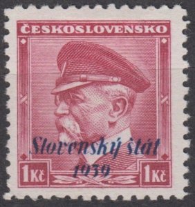 Slovakia Scott #12 1939 MH
