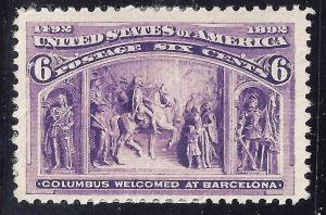  U.S. 235 Mint F+VF (5) (0517e)