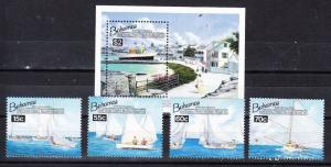 Bahamas Scott 801-805 Mint NH (Catalog Value $21.50)