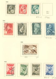 Netherlands #B73-B85 Used