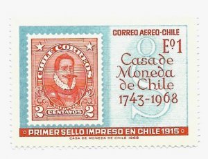 Chile 1968 - MNH - Scott #C289 *