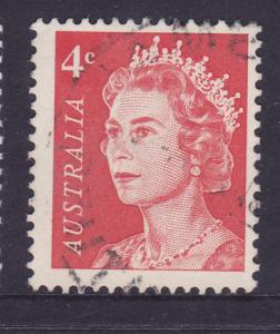 Australia #397 1966 Queen Elizabeth II 4c-  used