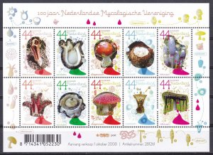 Netherlands, Mushrooms MNH / 2008