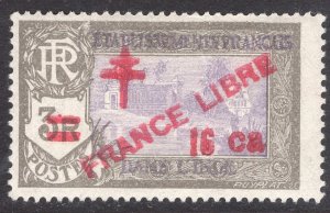 FRENCH INDIA SCOTT 205