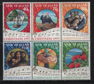 NEW ZEALAND,    1457a MNH  BLOCK OF 6