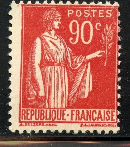 France # 274, Mint Hinge Remain.