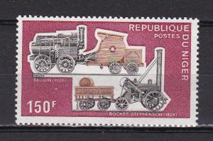 Niger 301 MNH 1974 150fr Locomotives