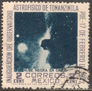 MEXICO 774, 2¢ Tonanzintla Observatory Astrophysics. USED. VF. (727)