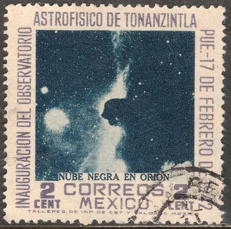 MEXICO 774, 2¢ Tonanzintla Observatory Astrophysics. USED. VF. (727)