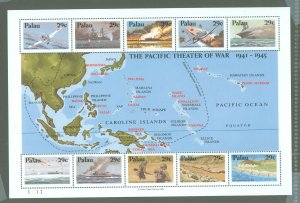 Palau #299  Souvenir Sheet